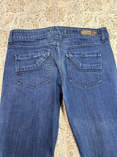 Volcom Jeans Matchstick Womens Designer Blue Sz 5 Ladies Street Skinny Pants - Picture 4 of 11