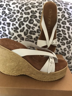 cathy jean platform sandals