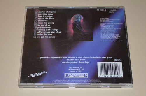 Lizzy Borden – Master Of Disguise / Roadrunner Records 1989 / W. Germany / Rar - Picture 2 of 2