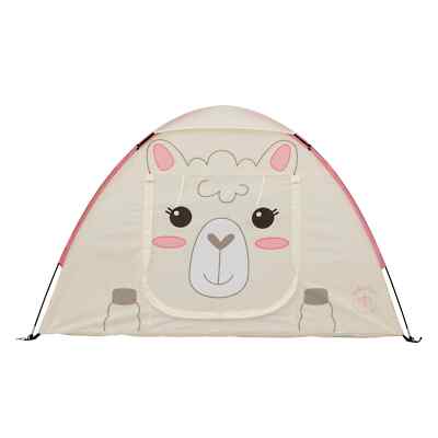 Firefly! Outdoor Gear Izzie the Llama 2-Person Kid's Camping Tent - Off-white/Pi