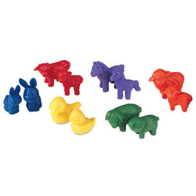Learning Resources Friendly Farm Animals Good Job Jar Counting Toys LER0187 
