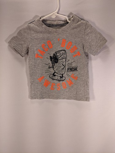 Carters, Sesame Street Boys 24mo.One Pc. Outfit and Tees Elmo Dinosaur Lot of 3 - Picture 2 of 10