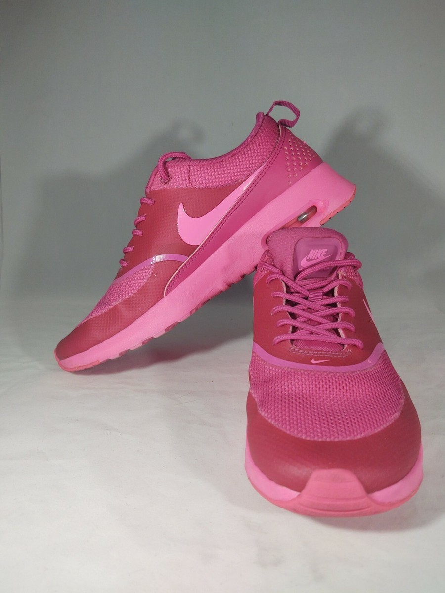 Nike Air Max Thea 599409-604 Pink Pow Fireberry Running Shoes Women’s Size 