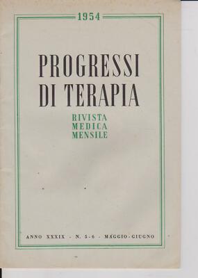 1954 05/06 - THERAPIEFORTSCHRITTE - JAHR XXXIX - 5/6 - MAI/JUNI 1954
