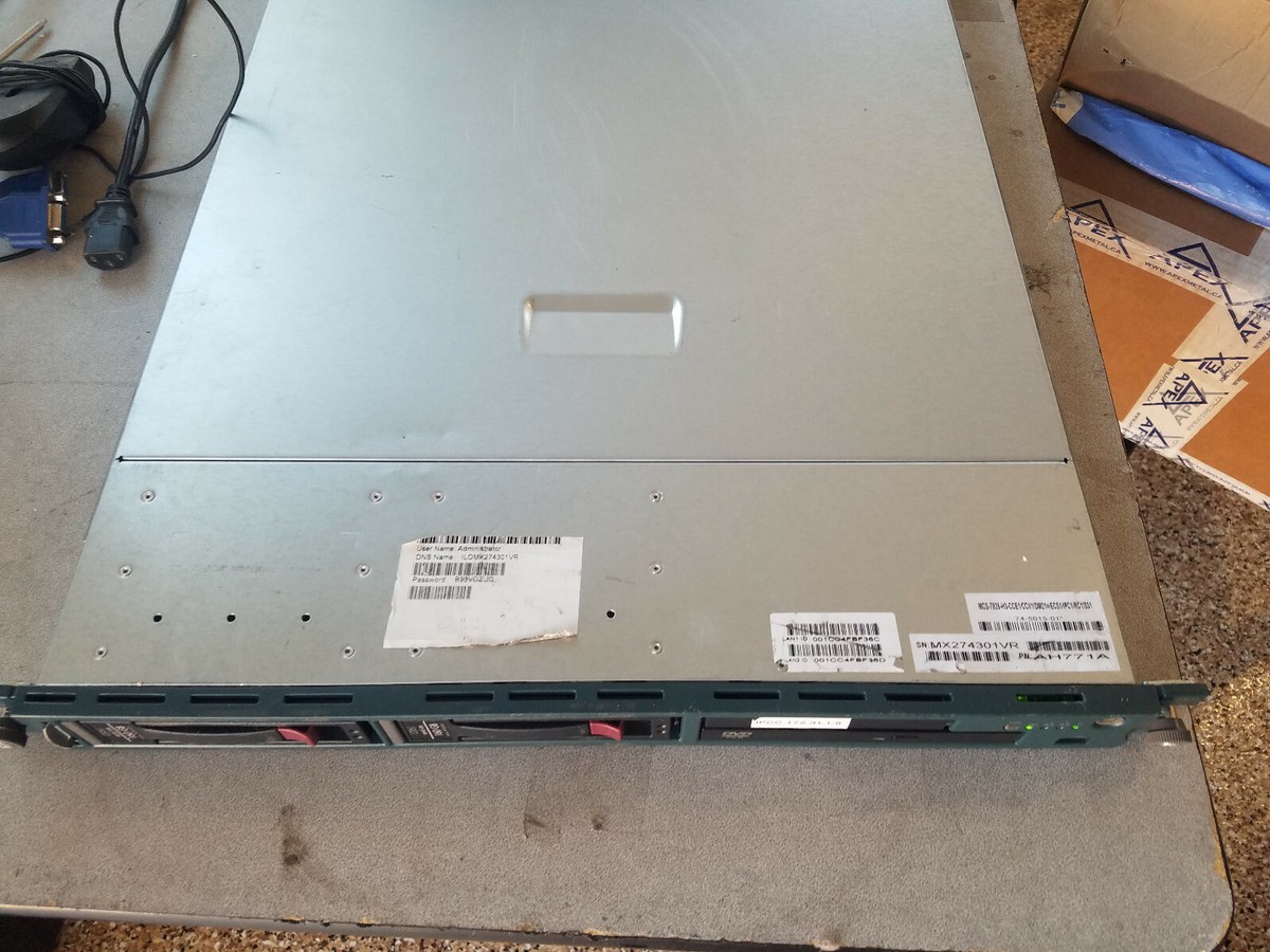 HP Proliant DL320 G5 Server 2.13GHz Dual Core / 2GB / 320GB | eBay