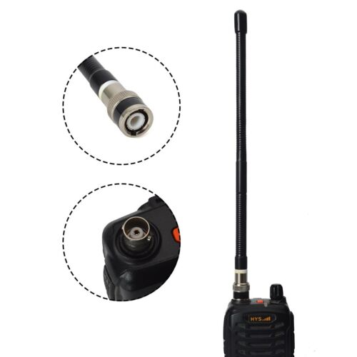 Antena CB Radio 27MHz BNC Elastyczny miękki bicz do radia cb Cobra Midland Uniden - Zdjęcie 3 z 6