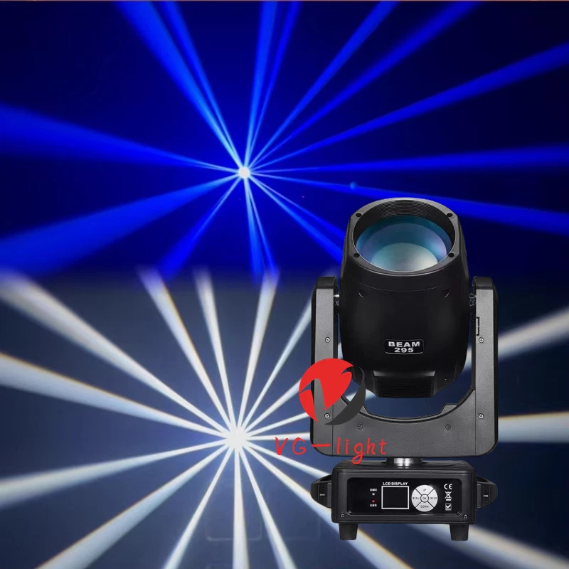 New 295W LED Moving Head Light RGBW Gobo Beam Stage DJ Disco DMX Spot Lighting - Image 2 of 4