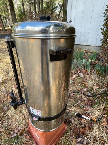 Adcraft Hot Coffee Percolator CP -100 cup capacity 120 volt PRICED TO SELL! 🤩 - Picture 3 of 8