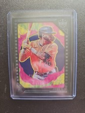 Jose Siri 2022 Panini Diamond Kings Baseball Black Frame RC SP 144 Astros #17/25