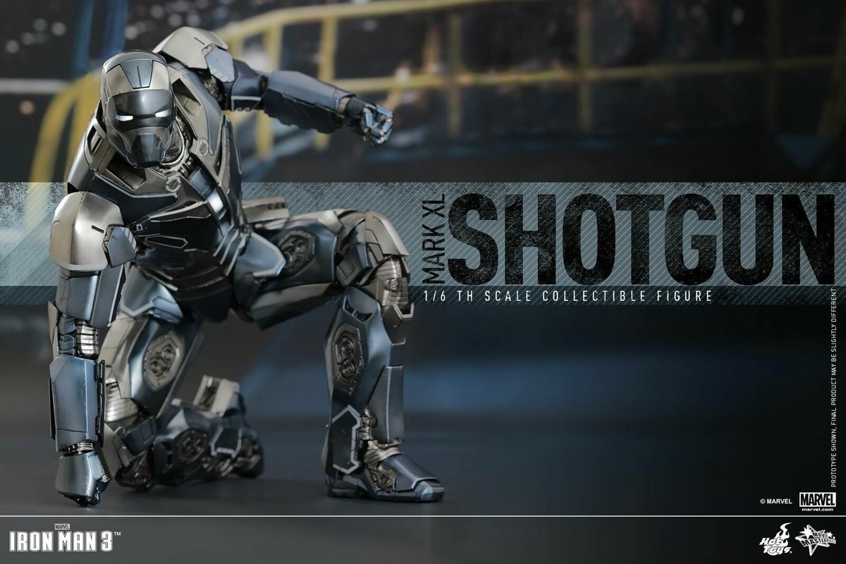 1/6 Hot Toys Mms309 Marvel Iron Man 3 Mk40 Mark Xl Shotgun
