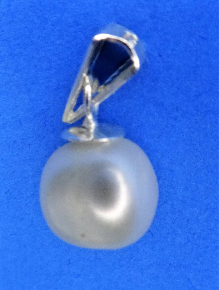 Perla di fiume in argento - Immagine 3 di 4