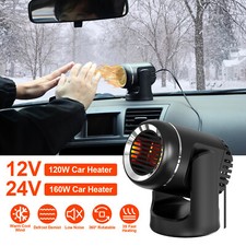 Fast Heating Electric Car Heat Portable Heating Fan Defrost Defogger Demister