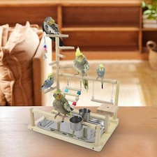 Aire de jeux pour perroquets et oiseaux, jouets à mâcher pour conures et
