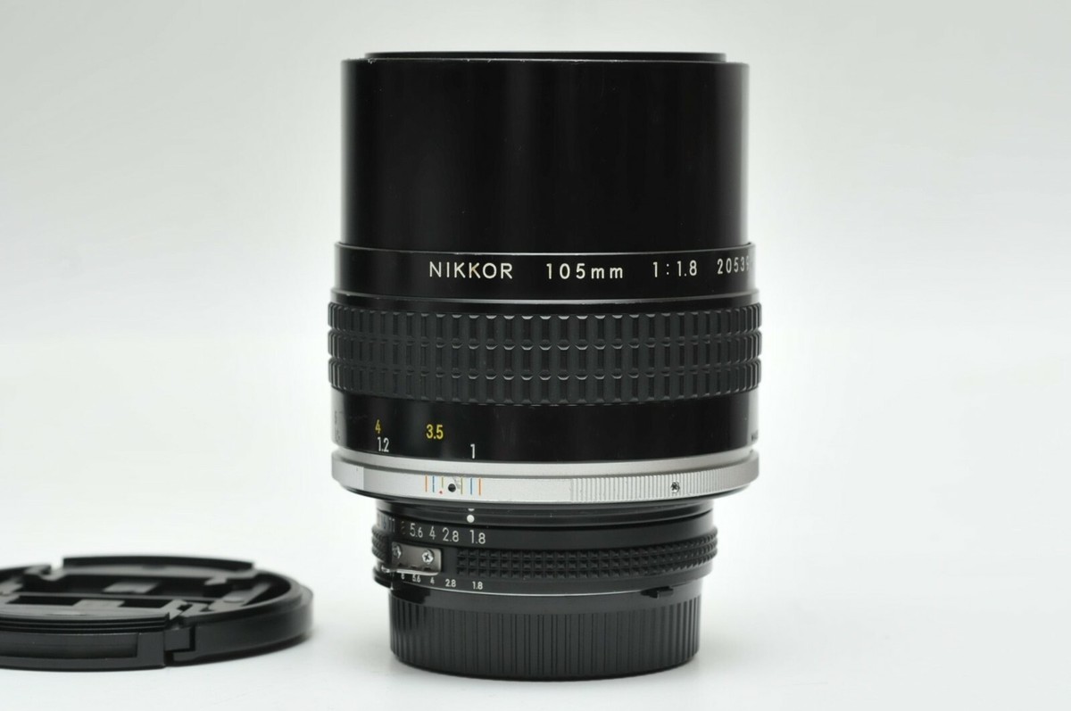 Nikon 105mm f/1.8 Ai-s MF Tele-Portrait Lens | eBay