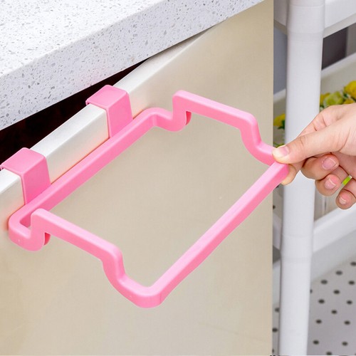 Hanging Trash Rubbish Bag Holder Garbage Rack Cupboard Cabinet Storage Hanger - Picture 10 of 16