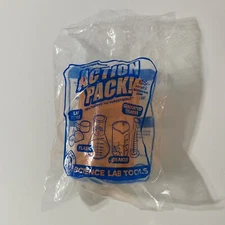 Whataburger Action Pack Science Lab Tools Orange Beaker Kid’s Meal Toy 2006