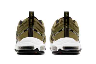 Nike Air Max 97 x UNDEFEATED Militia Green DC4830-300 Mens Size 9 Reflective Nike Undefeated x Air Max 97  main image 4