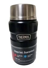 Thermos Stainless King Vacuum Insulated Stainless Steel Food Jar - Black - 24oz
