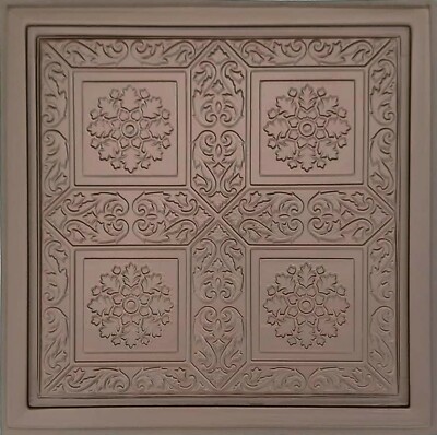 Grid System, Pop In, 24'' x 24'', 3D, PVC, Ceiling Tiles, ANCARA Brown