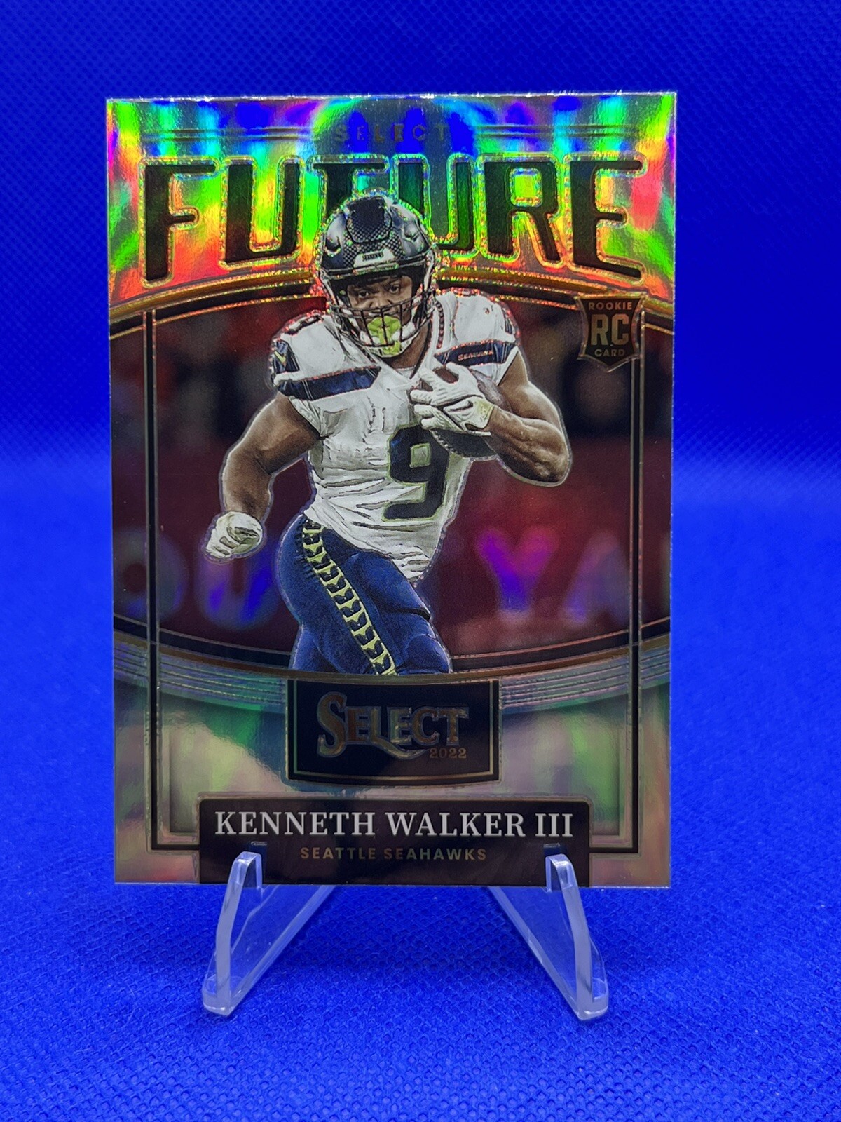 Kenneth Walker III 2022 Select Future RC SILVER PRIZM #SF-12 Seattle Seahawks
