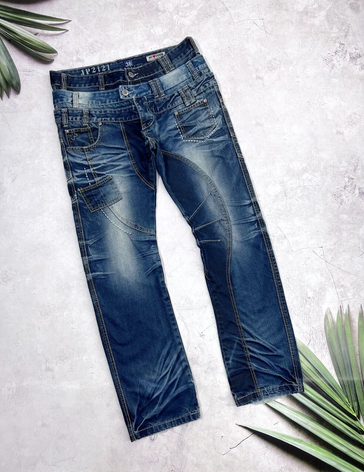 Pantalones de mezclilla japoneses Japrag de Okishana Samoko talla 36 x 36 Foto 2 de 4