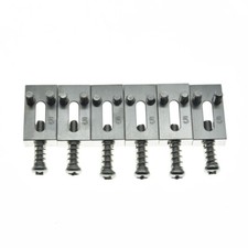 Premium Stainless Steel Guitar Bridge Roller Saddles Trem Bridge Roller Saddle