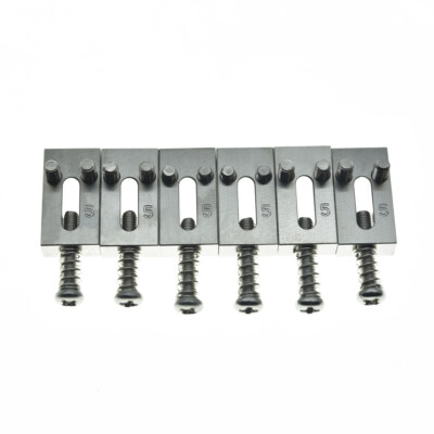 Premium Stainless Steel Guitar Bridge Roller Saddles Trem Bridge Roller Saddle