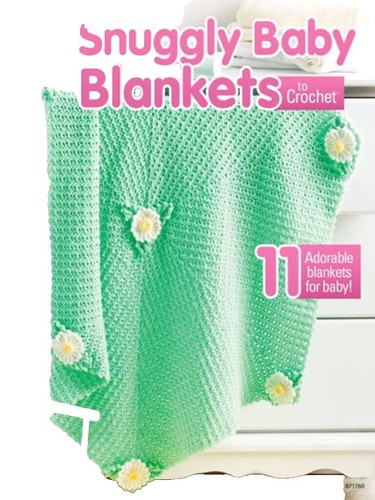 Annie's Crochet Baby Blankets & Toys Book - Patterns For Matching Blanket And Animal Sets