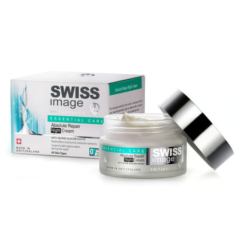 New Swiss Image Essential Care Absolute Repair Night Cream 50 ml Free Shipping - Picture 2 of 7