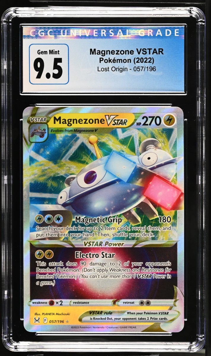 CGC Graded 9.5 Magnezone VSTAR 057/196 Lost Origin Pokemon Card | eBay