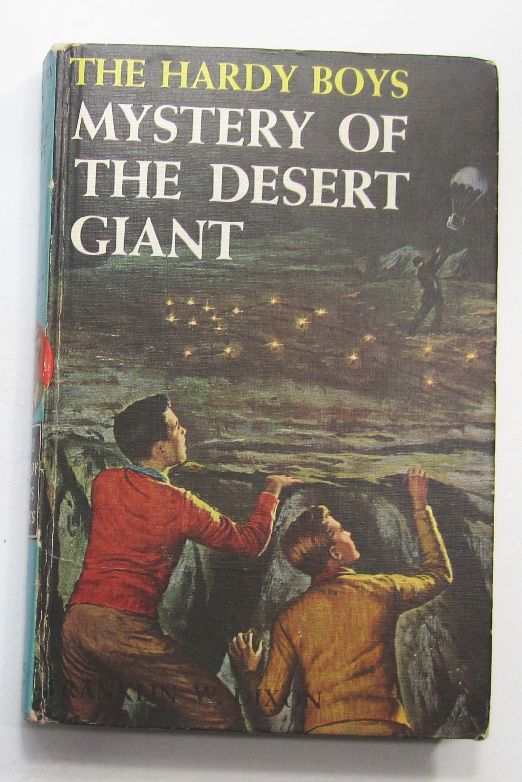 Hardy Boys Mystery Of The Desert Giant 1962 PRINTING Hardcover Book #40 1960s