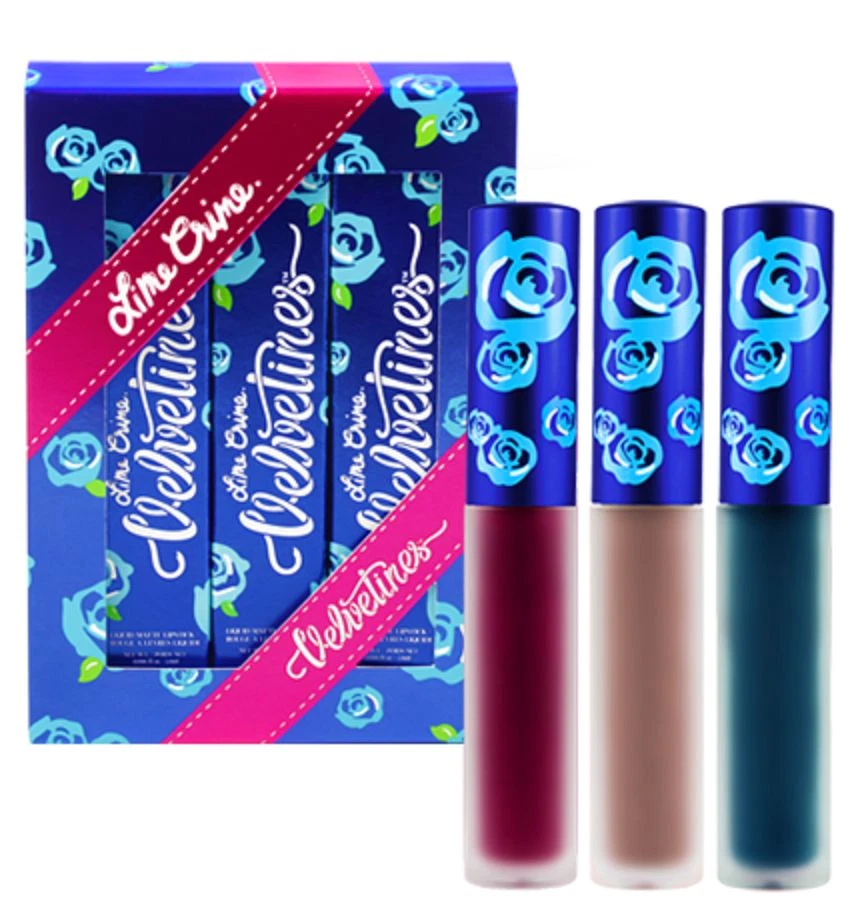 LIME CRIME VELVETINE VELVETINES BEET IT DEEP WINE MATTE LIPSTICK STAIN COSMETICS - Image 3 of 4