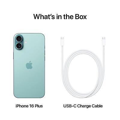 Apple iPhone 16 Plus - 128 GB - Teal (Unlocked) for sale Apple iPhone 16 Plus - 128 GB - Teal (Unlocked) for sale