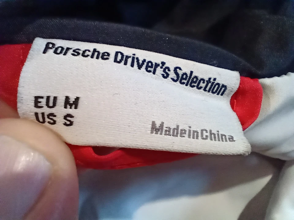 Porsche Design Driver's Selection Jacket Racing Motorsport Water Wind Repellent - Image 3 of 4