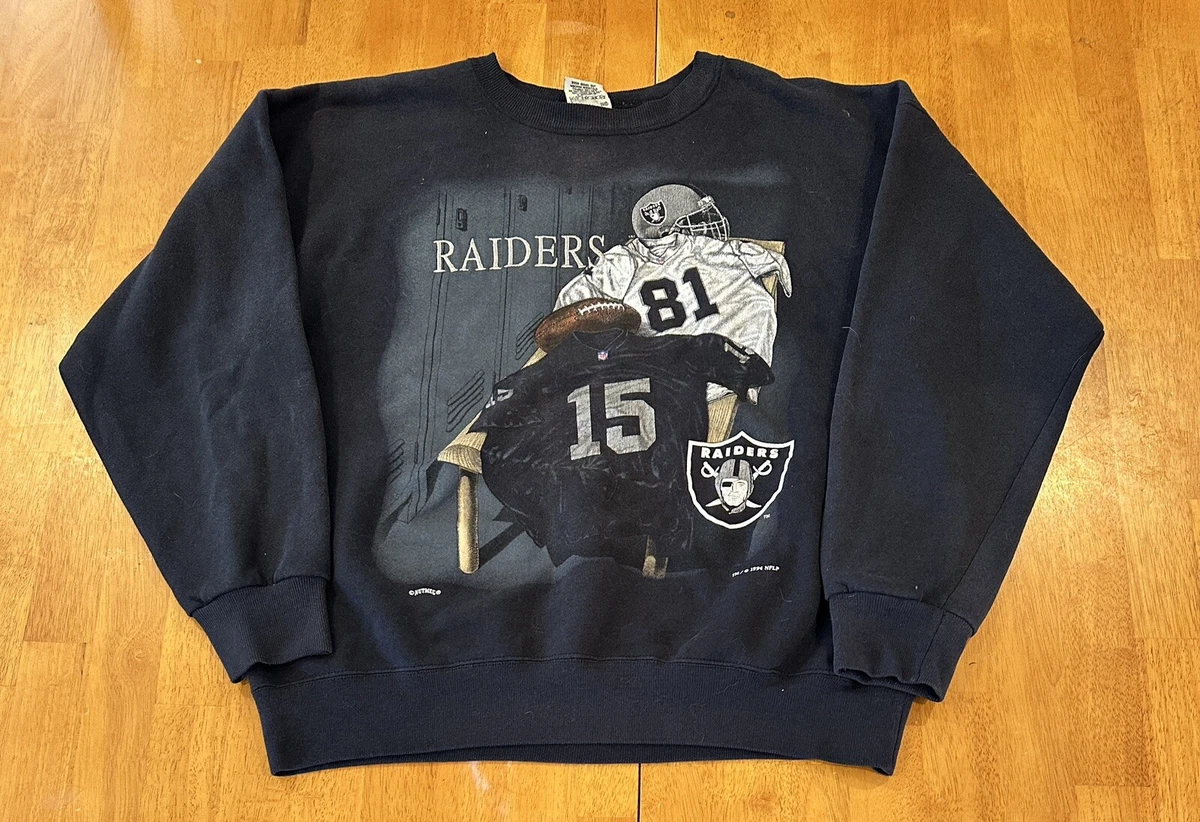 Raiders vintage sweatshirt hot sale