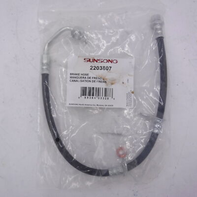 Sunsong Front Driver Side Hydraulic Brake Hose for 1995-1999