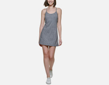 Calvin Klein Performance Halter Peached Space Dye Sport Dress Black Size XL 1316