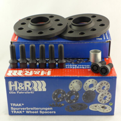 H&R Spurverbreiterung 20mm schwarz für Arosa Ibiza Golf Lupo Passat Polo