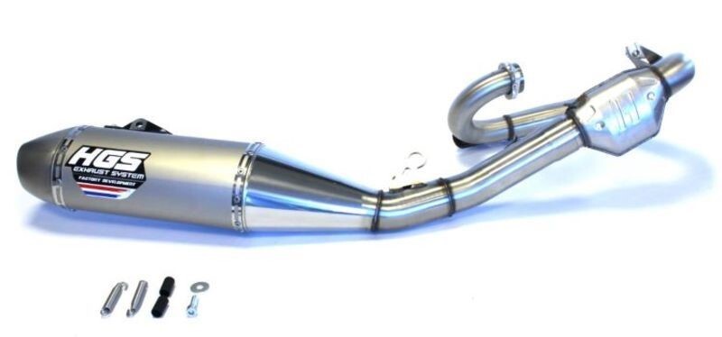 HGS フルエキ　YZ450F HGS Full System Steel Cap Yamaha YZF450 yzf 450 FITS 2023 TO