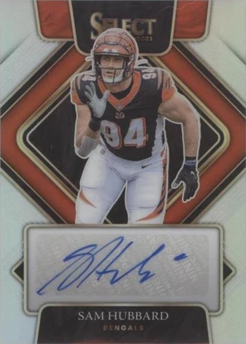 2021 Panini Select Sam Hubbard #SIP-SHU