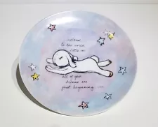 Rare Collectible Flavia Welcome To The World Little One Baby Decoration Plate