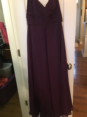purple bridesmaid dresses ebay Elegant Long Mermaid Purple Bridesmaid Dresses, Short Sleeves Bridesma –  ClaireBridal main image 0