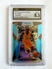 2019 PANINI PRIZM DRAFT BLUE JA MORANT RC! 12/30! CSG 8.5! 1/1! JERSEY NUMBER!