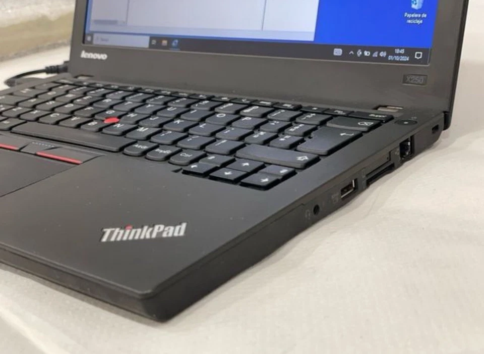 Ordenador portátil Lenovo X250 i5-5200 8Gb RAM SSD 256 Webcam Office 2021 Win10 - Imagen 4 de 4