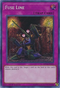 Fuse Line - MP18-EN155 - Secret Rare - 1st Edition x3 - Near Mint