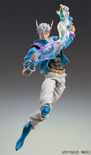 JJBA JoJo Caesar Second 6.3in Anime Figure Super Action Statue Medicos Japan NIB - Picture 4 of 7