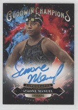 2020 Upper Deck Goodwin Champions Splash of Color Simone Manuel Auto 0dp1