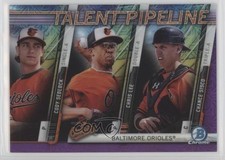 2017 Bowman Mega Box Purple Refractor Cody Sedlock Chris Lee Chance Sisco n7e