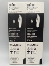 Braun ThermoScan PC200 Probe Covers Welch Allyn PRO 3000 4000 Lot 2 - 400 Total