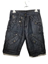 G-Star Unisex Herren Damen Shorts Kurzehose Scuba 5620 Loose, Navy blau, W26